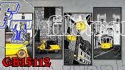 File gốc File gốc in bộ tranh decor treo tráng gương canvas GB15112 (phong cách) cổ điển