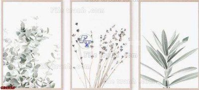 File gốc File gốc in bộ tranh decor treo tráng gương canvas GB15125 (AI/EPS) cho in ấn