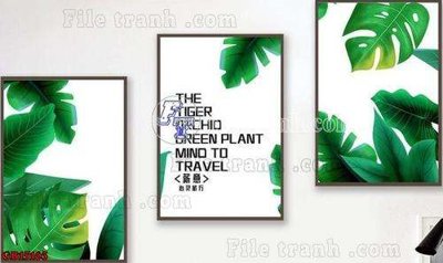 File gốc File gốc in bộ tranh decor treo tráng gương canvas GB15163 (dành cho quảng cáo)