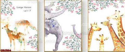 Download file gốc File gốc in bộ tranh decor treo tráng gương canvas GB15224 (in mica) trong suốt