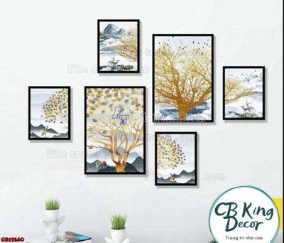 Tải file gốc File gốc in bộ tranh decor treo tráng gương canvas GB15260 (in bạt) quảng cáo