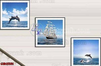 Tải về hình ảnh gốc File gốc in bộ tranh decor treo tráng gương canvas GB15351 sắc nét