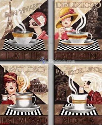 File gốc File gốc in bộ tranh decor treo tráng gương canvas GB15360 (in mica) làm bảng hiệu