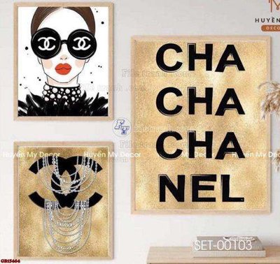 Chi tiết file tranh tráng gương File gốc in bộ tranh decor treo tráng gương canvas GB15464 (ảnh gốc)