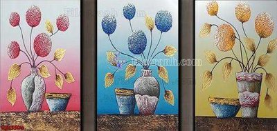 File tranh File gốc in bộ tranh decor treo tráng gương canvas GB15504 (gốc) in trên kính