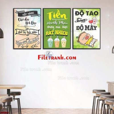 File gốc File gốc in bộ tranh decor treo tráng gương canvas GB15543 (cho in 3D) độc đáo