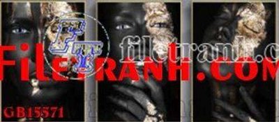 File in mica File gốc in bộ tranh decor treo tráng gương canvas GB15571 (bản gốc) làm vách ngăn