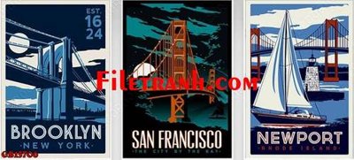 File PSD File gốc in bộ tranh decor treo tráng gương canvas GB15706 (bản gốc) chất lượng nhất