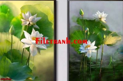 File gốc File gốc in bộ tranh decor treo tráng gương canvas GB15741 (PNG) nền trong suốt