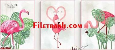 Download file gốc File gốc in bộ tranh decor treo tráng gương canvas GB15767 (in mica) trong suốt