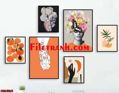 Tải file File gốc in bộ tranh decor treo tráng gương canvas GB15813 (ảnh gốc) độ phân giải 300dpi