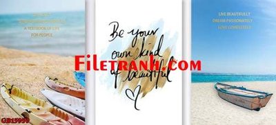 File gốc File gốc in bộ tranh decor treo tráng gương canvas GB15959 (ảnh chi tiết) để in lụa