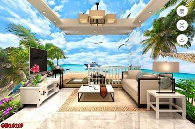 File ảnh File gốc in bộ tranh decor treo tráng gương canvas GB16119 (gốc) in backdrop sự kiện