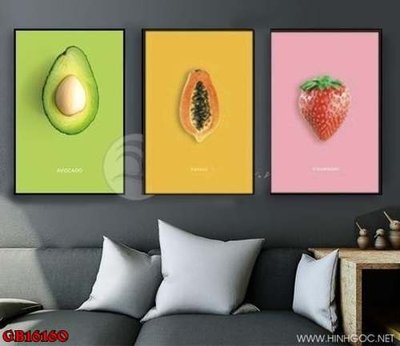 File in mica File gốc in bộ tranh decor treo tráng gương canvas GB16160 (ảnh gốc) đẹp