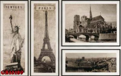 File in trần File gốc in bộ tranh decor treo tráng gương canvas GB16189 (bản gốc) 5D