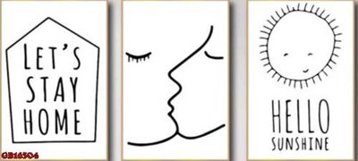 Download file gốc File gốc in bộ tranh decor treo tráng gương canvas GB16304 (in lụa) nghệ thuật