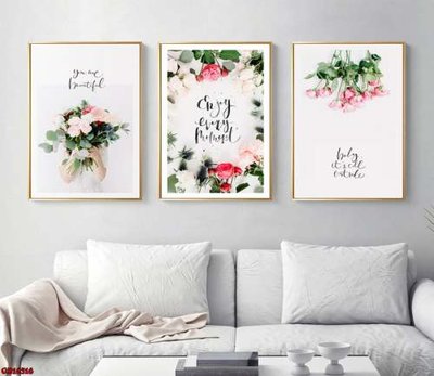 File gốc File gốc in bộ tranh decor treo tráng gương canvas GB16316 (vector) cho in ấn