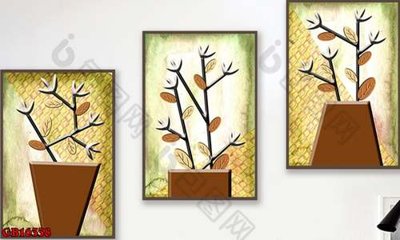 File PSD File gốc in bộ tranh decor treo tráng gương canvas GB16338 (bản gốc) cho nhà in