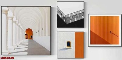 File gốc in tráng gương File gốc in bộ tranh decor treo tráng gương canvas GB16349 chi tiết