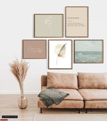 Tải file File gốc in bộ tranh decor treo tráng gương canvas GB16390 (gốc) làm file quảng cáo