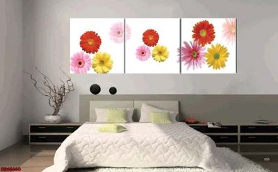 File tranh File gốc in bộ tranh decor treo tráng gương canvas GB16440 (gốc) in film