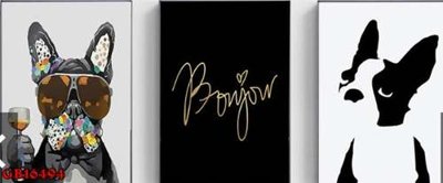 Tải xuống file tranh gốc File gốc in bộ tranh decor treo tráng gương canvas GB16494 (PSD/TIFF)