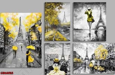 Tải file File gốc in bộ tranh decor treo tráng gương canvas GB16523 (PSD) cho in tranh kính