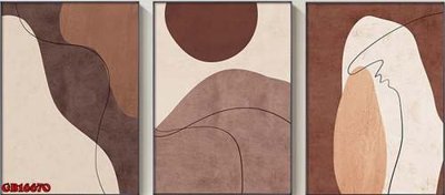 File ảnh File gốc in bộ tranh decor treo tráng gương canvas GB16670 (gốc) cho trang trí nội thất