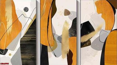 Tải file File gốc in bộ tranh decor treo tráng gương canvas GB16793 (PSD) cho in ấn quảng cáo