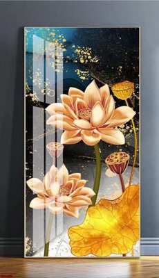 File PSD File gốc in bộ tranh decor treo tráng gương canvas GB16838 (gốc) cho designer