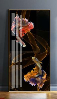 File ảnh File gốc in bộ tranh decor treo tráng gương canvas GB16839 (gốc) cho trang trí nhà hàng