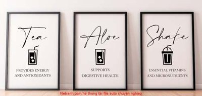 File in trần File gốc in bộ tranh decor treo tráng gương canvas GB18046 (bản gốc) bầu trời