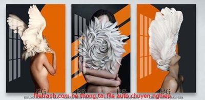 Tải về file gốc File gốc in bộ tranh decor treo tráng gương canvas GB18087 (chuẩn in ấn)