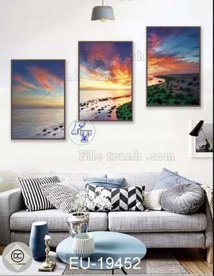 File gốc in mica File gốc in bộ tranh decor treo tráng gương canvas GB20031 chất lượng