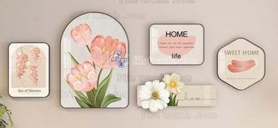 Download file gốc File gốc in bộ tranh decor treo tráng gương canvas GB20121 (dùng cho in ấn)