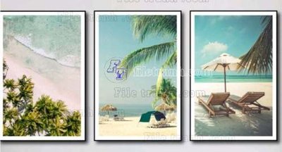 Hình ảnh gốc File gốc in bộ tranh decor treo tráng gương canvas GB20234 (để in khổ lớn)