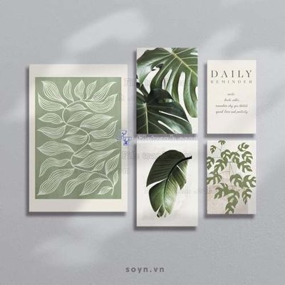 File gốc File gốc in bộ tranh decor treo tráng gương canvas GB20283 (in tráng gương) sang trọng