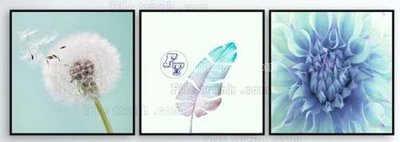 Download file gốc File gốc in bộ tranh decor treo tráng gương canvas GB20288 (in lụa) hoa lá