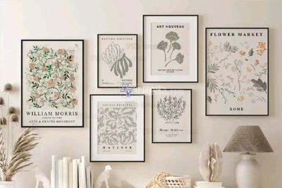 File in ấn File gốc in bộ tranh decor treo tráng gương canvas GB20352 chuyên nghiệp