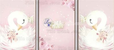 File PSD File gốc in bộ tranh decor treo tráng gương canvas GB20455 (gốc) cho in quảng cáo