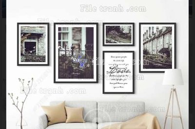 Download file File gốc in bộ tranh decor treo tráng gương canvas GB20480 (chất lượng in ấn)