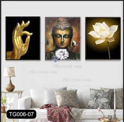 Download file File gốc in bộ tranh decor treo tráng gương canvas GB20546 (chất lượng in ấn)