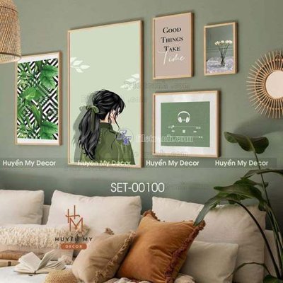 File PSD File gốc in bộ tranh decor treo tráng gương canvas GB20612 (bản gốc) độ phân giải cao