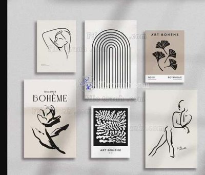 Tải file File gốc in bộ tranh decor treo tráng gương canvas GB20638 (gốc) in trên mọi chất liệu