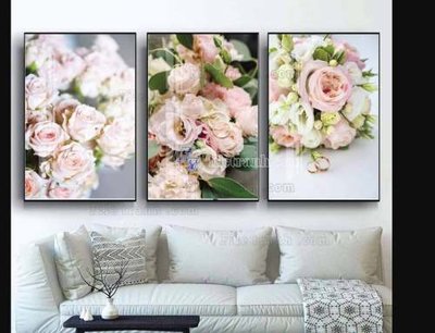 File tranh File gốc in bộ tranh decor treo tráng gương canvas GB20696 (ảnh gốc) cho in ấn kỹ thuật số