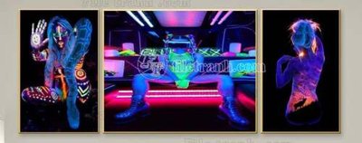 File gốc File gốc in bộ tranh decor treo tráng gương canvas GB20736 (PSD/TIFF) độ phân giải cao