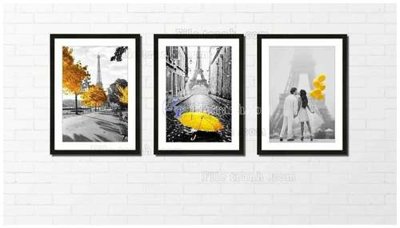 File gốc File gốc in bộ tranh decor treo tráng gương canvas GB20747 (in ấn) không giới hạn