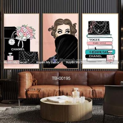 Tải file tranh gốc File gốc in bộ tranh decor treo tráng gương canvas GB20769 chất lượng cao