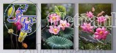 File gốc File gốc in bộ tranh decor treo tráng gương canvas GB20824 (in mica) trang trí