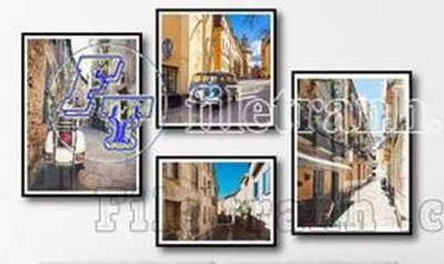 File in lụa File gốc in bộ tranh decor treo tráng gương canvas GB20838 (tân cổ điển) File gốc in bộ tranh decor treo tráng gương canvas GB20838